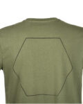 T-Shirt HEX “Geometric Icon” Military Green Wonderland 00003@1000px