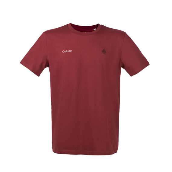 T-Shirt SQUARE “Geometric Icon” Burgundy Wonderland 00001@1000px
