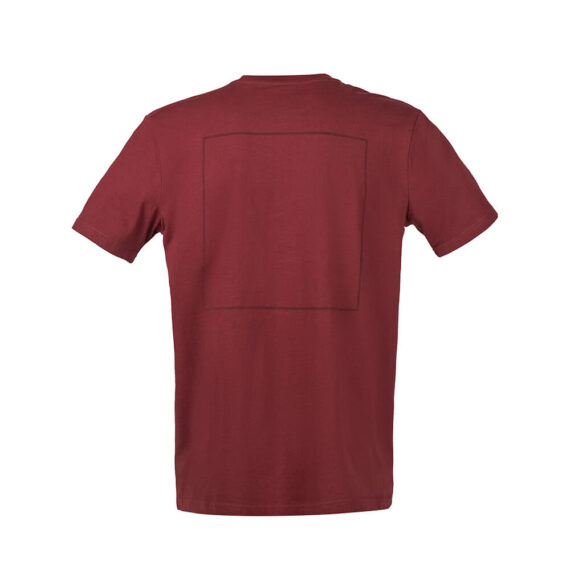 T-Shirt SQUARE “Geometric Icon” Burgundy Wonderland 00003@1000px