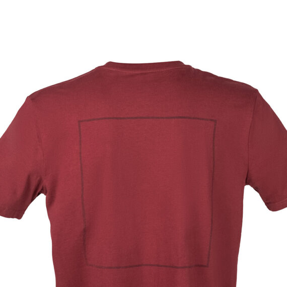 T-Shirt SQUARE “Geometric Icon” Burgundy Wonderland 00004@1000px