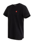 Wonderland Culture T-Shirt T-Color BLACK logo red 004