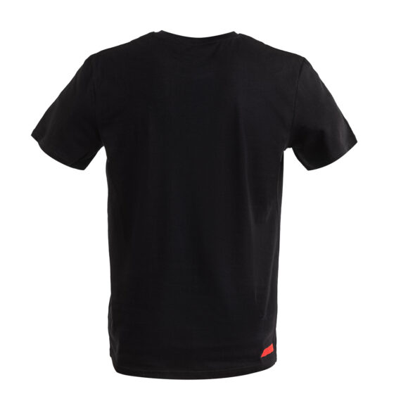 Wonderland Culture T-Shirt T-Color BLACK logo red 005