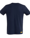 Wonderland Culture T-Shirt T-Color FRENCH NAVY logo yellow 005