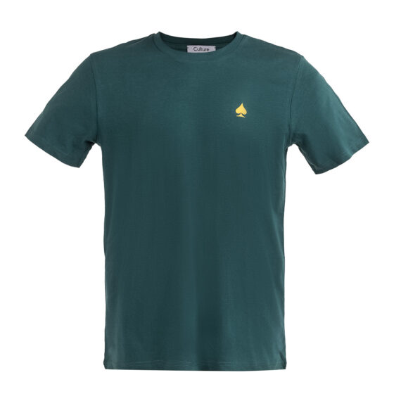 Wonderland Culture T-Shirt T-Color GLAZZED GREEN (logo Yellow) 001