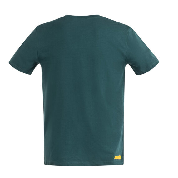 Wonderland Culture T-Shirt T-Color GLAZZED GREEN (logo Yellow) 003