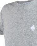 Wonderland Culture T-Shirt T-Color HEATER GREY logo white001