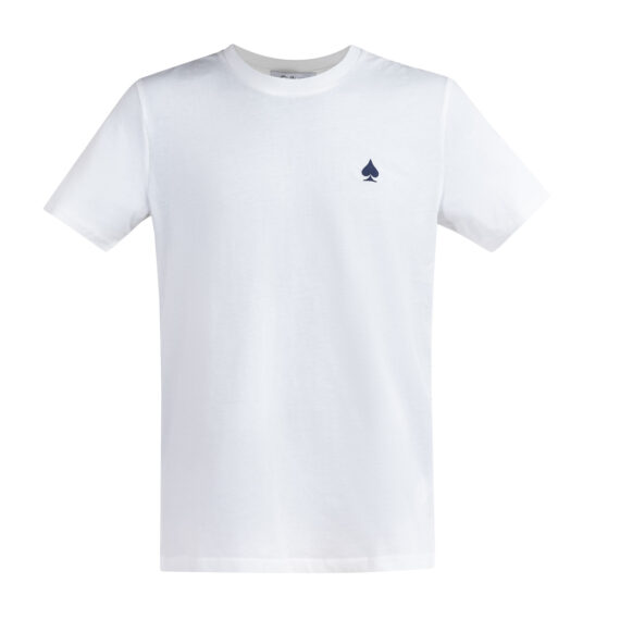 Wonderland Culture T-Shirt T-Color OFF WHITE logo french navy 003