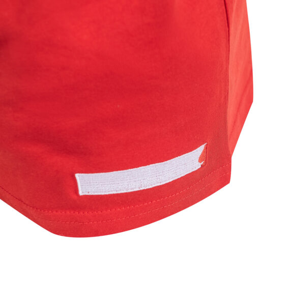 Wonderland Culture T-Shirt T-Color RED BRIGHT logo white 002