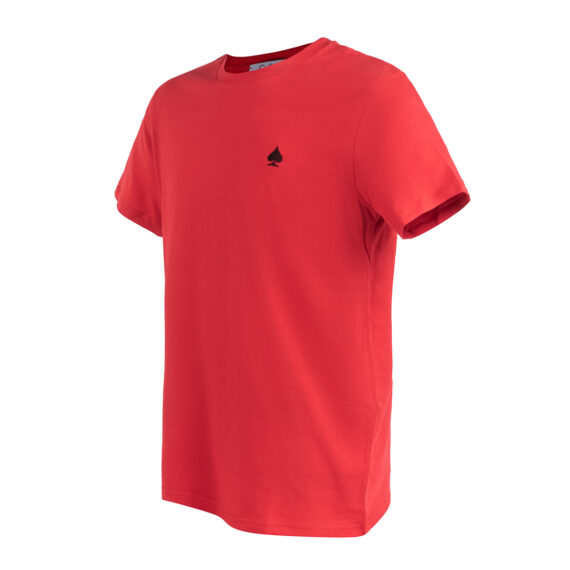 Wonderland Culture T-Shirt T-Color RED logo black 024