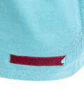 Wonderland Culture T-Shirt T-Color TEAL MONSTERA logo burgundy 001
